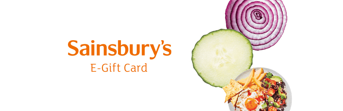 Sainsbury's Digital Gift Card - Send the Perfect Gift Digitally Banner Image